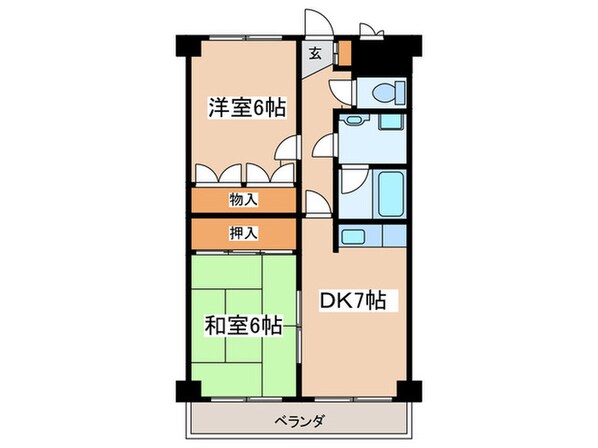 マンションマーダンの物件間取画像